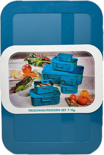 [8582819] Rival Frischhaltedosenset 7er Set Petrol